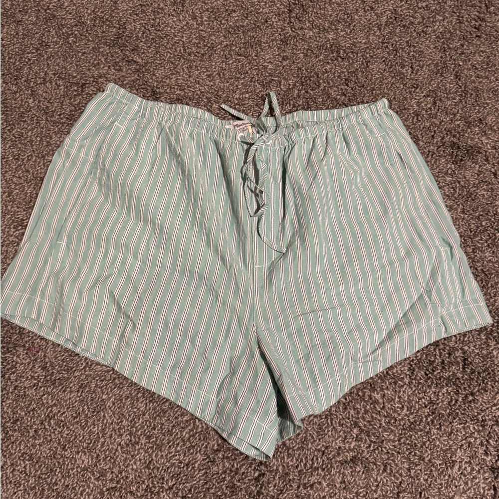 NWT Madewell Drawstring Pull On Shorts